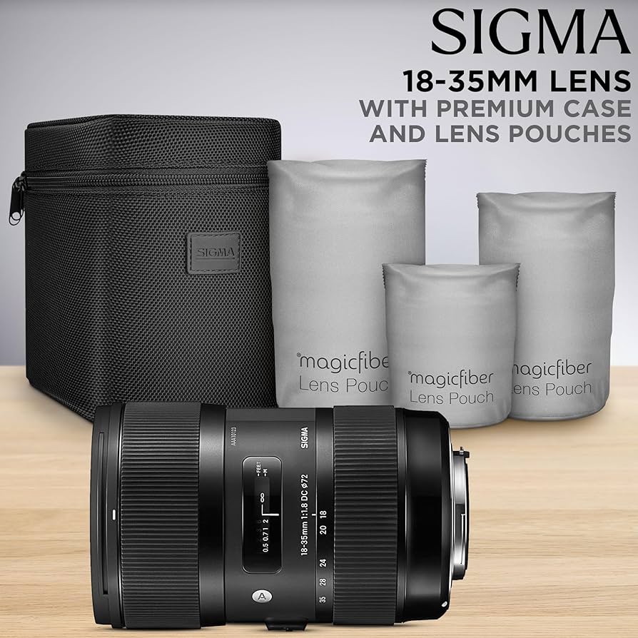 Amazon.com : Sigma 18-35mm F1.8 Art DC HSM Lens for Canon
